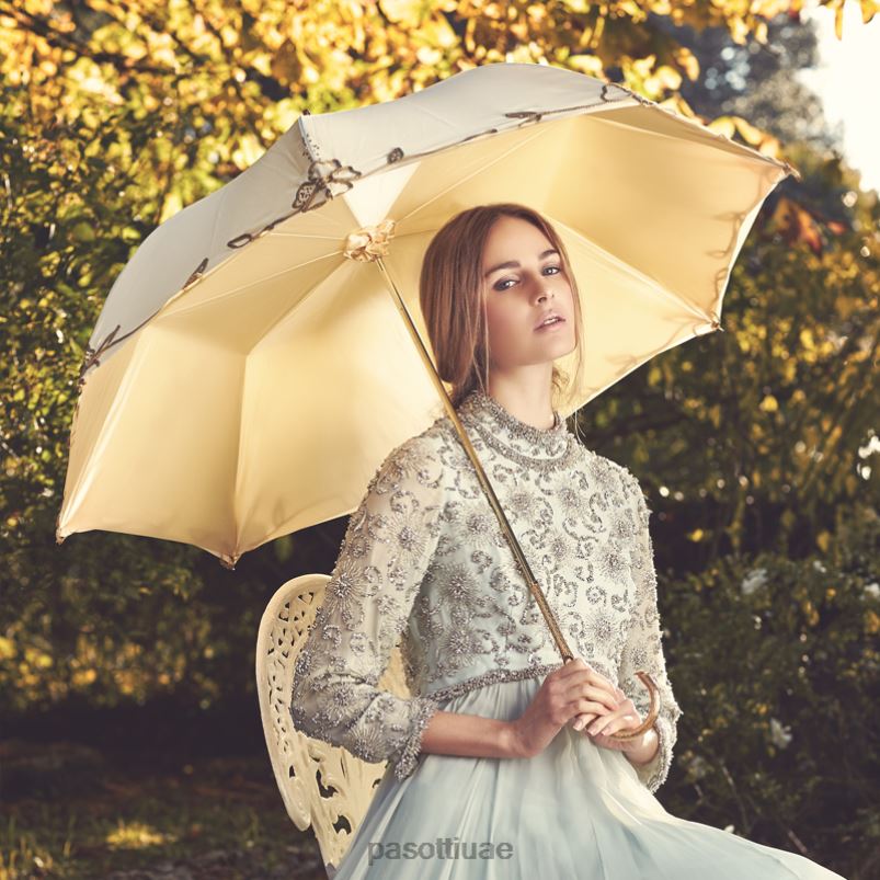 مظلة | 177 plat-300 p5 - مظلة مزخرفة باللون العاجي (مظلة الصفحة الرئيسية) PASOTTI Z446V521